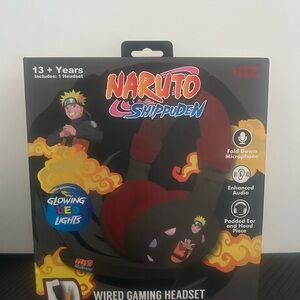 Naruto Shippuden Wired Gaming Headset with‎ LED Lights